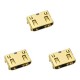 Mini HDMI Female Socket Connector 19 Pins Gold Plated SMD SMT Audio Video Cable