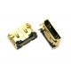 Mini HDMI Female Socket Connector 19 Pins Gold Plated SMD SMT Audio Video Cable