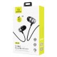 USAMS earphones με μικρόφωνο EP-36, 10mm, 3.5mm, 1.2m, γκρι